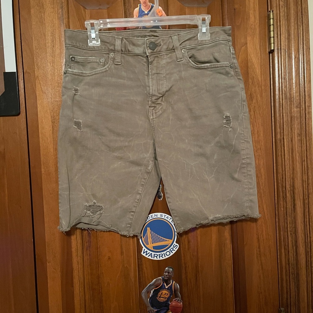 American eagle jean shorts
